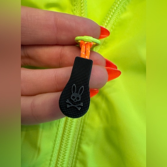 Psycho Bunny Men's Lowick Sport Jacket Neon Lemon Size 3XL - Picture 6 of 8